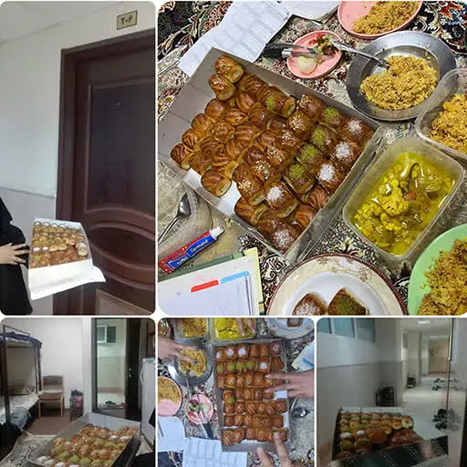 اجرای طرح خدا قوت در خوابگاه خواهران
