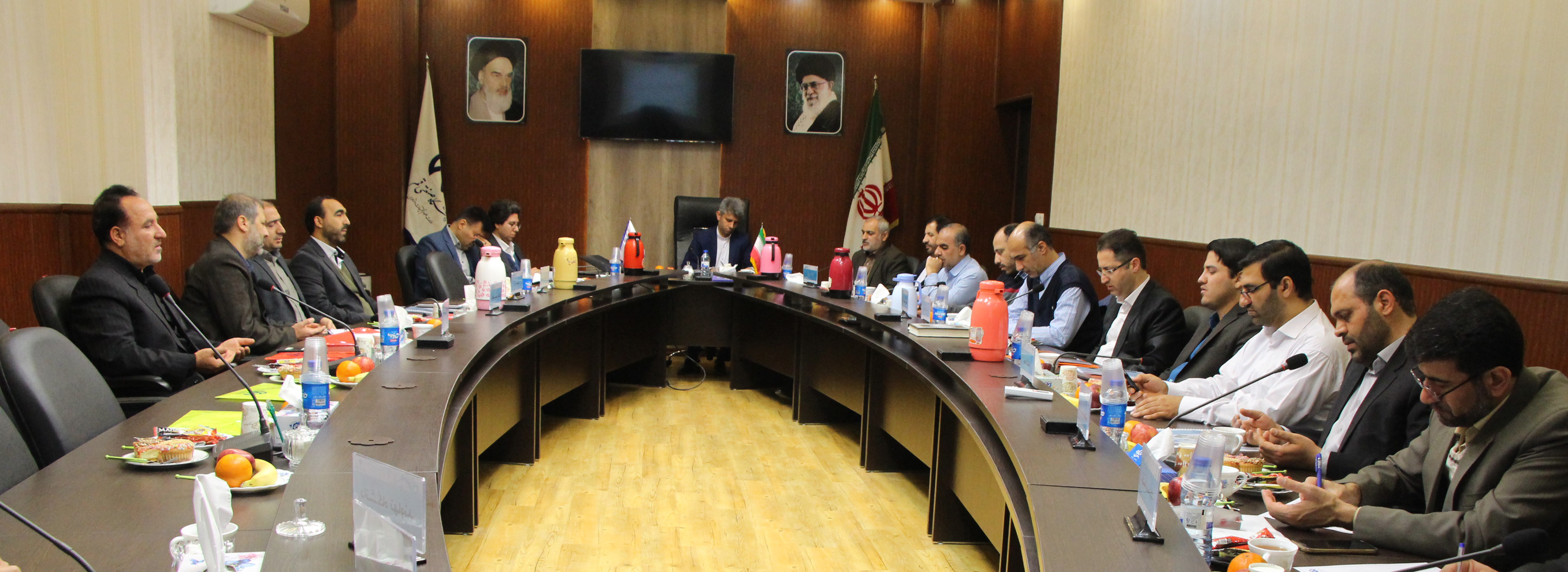 The meeting of security administrators of universities and higher education institutions in Region 4 hosted by Qom University of Technology.