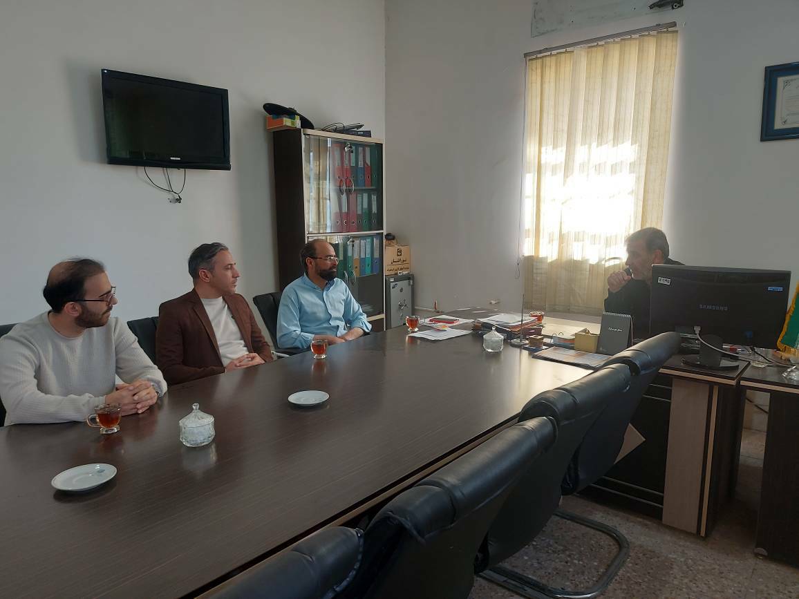 بازدید گروه دفتر کارآفرینی و ارتباط با صنعت دانشگاه از مرکز فنی و حرفه‌ای شماره 1 استان