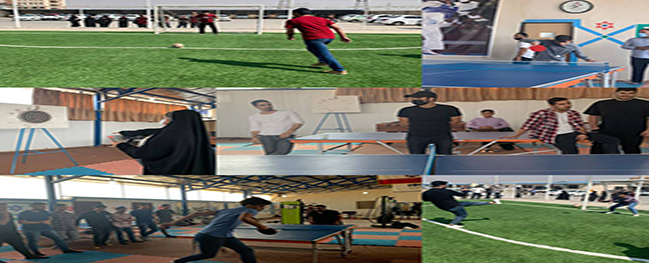 The student sports festival was held in celebration of Physical Education Week.