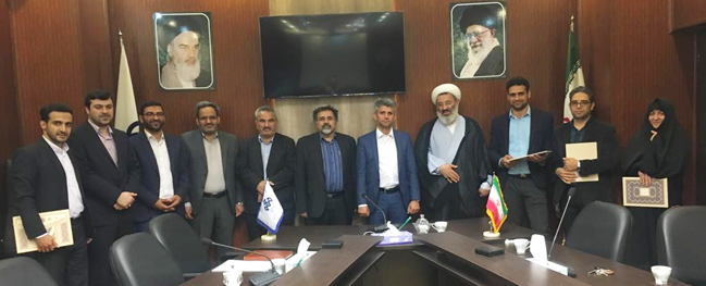 The head of the presidency and the responsible personnel of the information technology and communications unit at Qom Industrial University were commended.