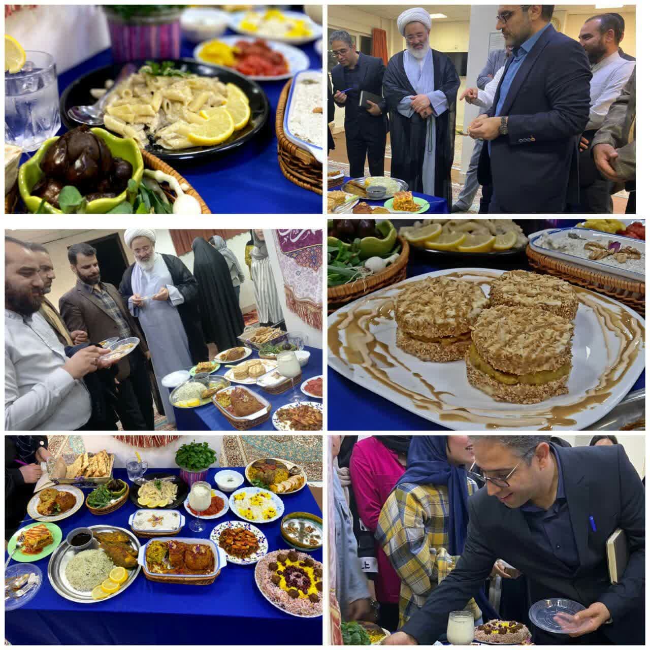 گزارش تصویری بازدید هیات رئیسه از مسابقه آشپزی خوابگاه خواهران