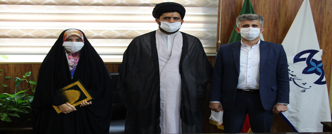 از برگزیدگان همشتمین دوره جشنواره ملی رویش تقدیر شد