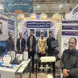 گزارش تصویری از غرفه دانشگاه صنعتی قم در بیست و پنجمین نمایشگاه دستاوردهای پژوهش، فناوری و فن بازار استان قم