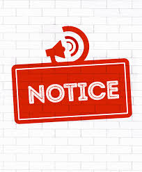 Notice