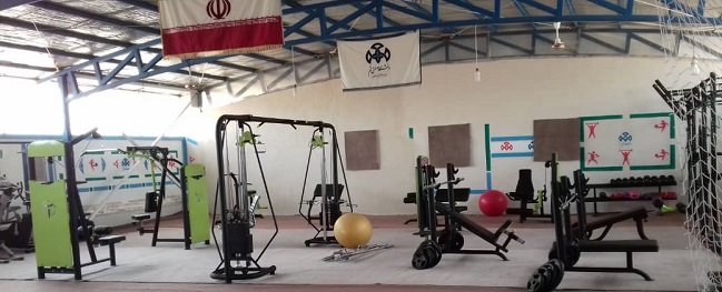 The new equipment for the Shahid Shahriari Sports Hall was unveiled in the presence of the university's executive board.