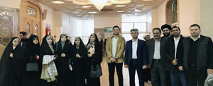 اجتماع الفاعلين الجامعيين في جامعة قم الصناعية مع رئيس الجامعة في حرم السيدة الكريمة أهل البيت (ع)
