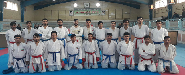 تألق لاعبي الكاراتيه في جامعة قم الصناعية في الدورة الثانية من الألعاب الرياضية لطلاب الجامعات والمؤسسات التعليمية العليا في محافظة قم