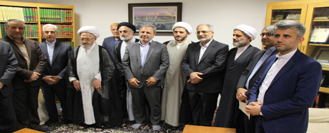 The journey of the Minister of Science, Research, and Technology to the holy city of Qom