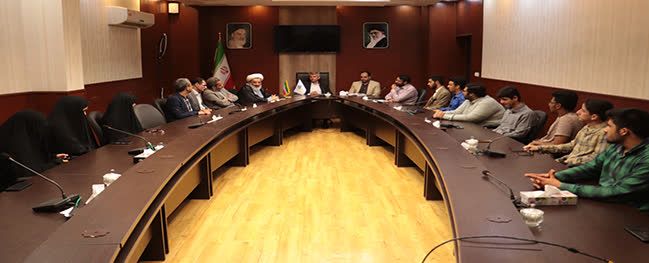 Ceremony for Honoring and Introduction of the Campus Student Basij Officials at Qom University of Technology