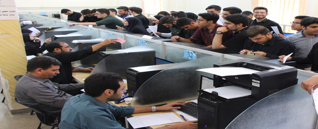 گزارش تصويري از ثبت نام دانشجويان جديدالورود مقطع کارشناسي 