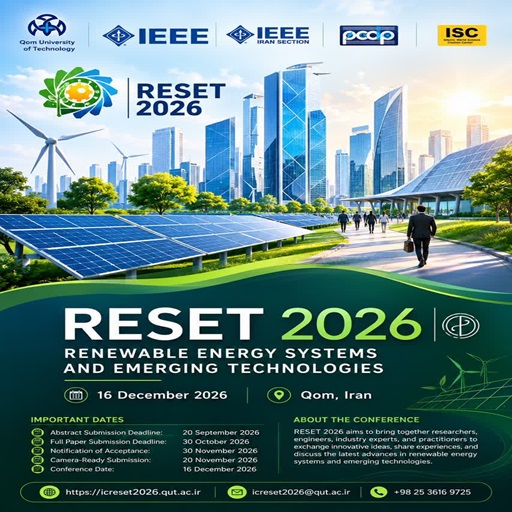 کسب مجوز نمایه‌سازی مقالات کنفرانس RESET 2026 در IEEE Xplore