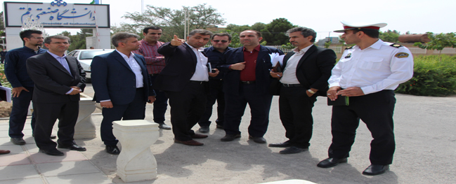 Soon, a pedestrian bridge will be constructed in front of Qom University of Technology.