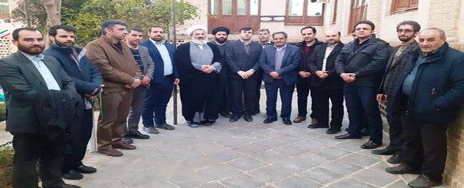 تجدید ميثاق الجامعيين في جامعة قم الصناعية مع الإمام الخميني (ره)