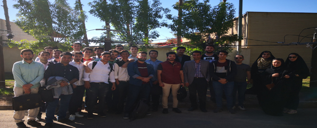 Visit of Electrical Engineering Students from Qom University of Technology to the Power Distribution Company of the Province